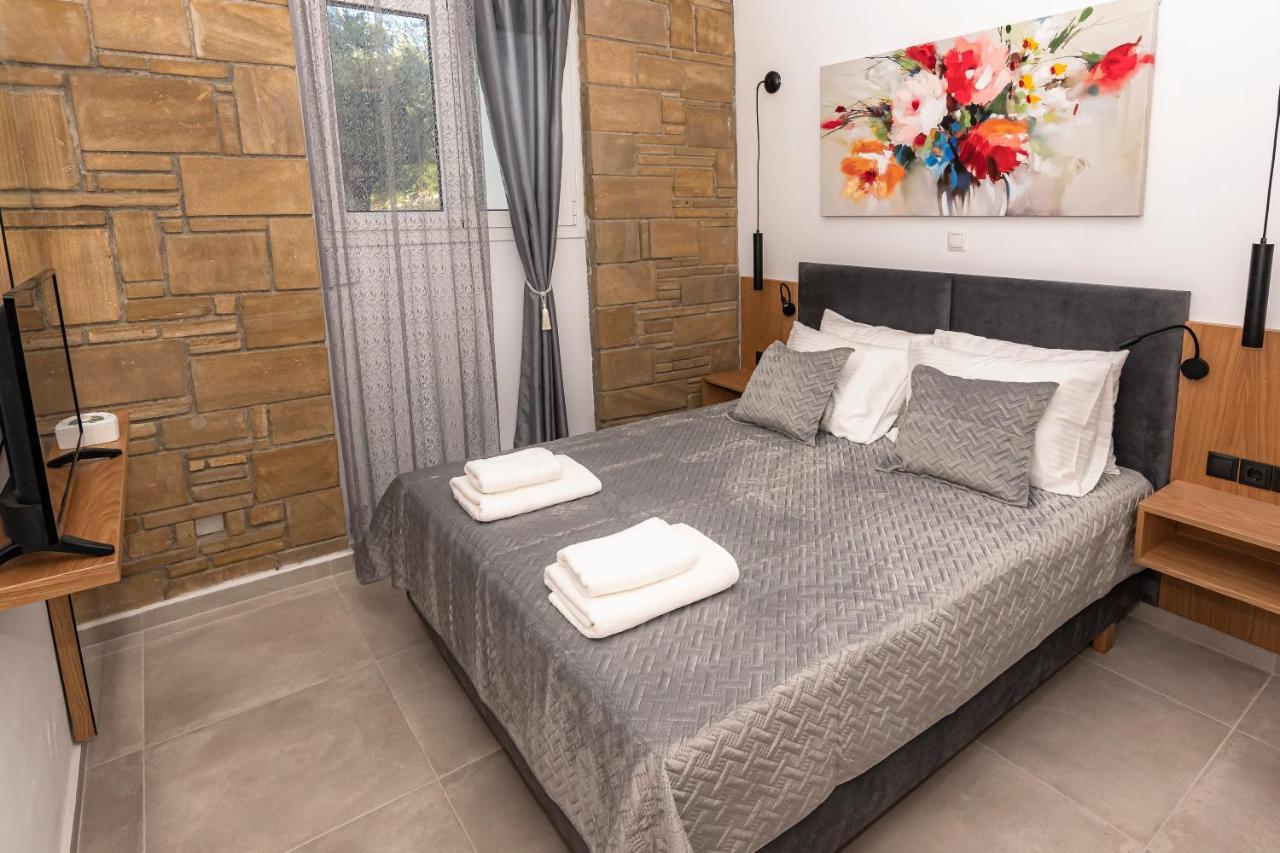 Rikanthos Stone Sea View Apartment Ι Faleliana Экстерьер фото