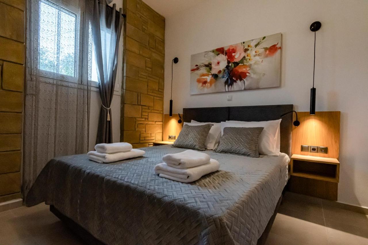 Rikanthos Stone Sea View Apartment Ι Faleliana Экстерьер фото