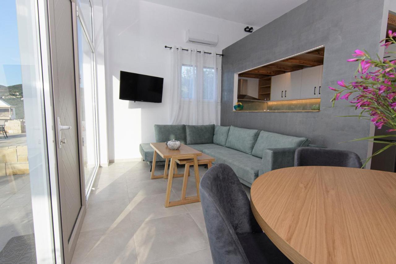 Rikanthos Stone Sea View Apartment Ι Faleliana Экстерьер фото