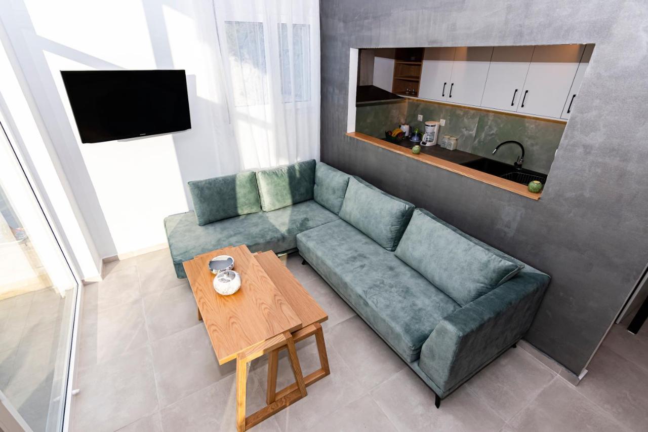 Rikanthos Stone Sea View Apartment Ι Faleliana Экстерьер фото
