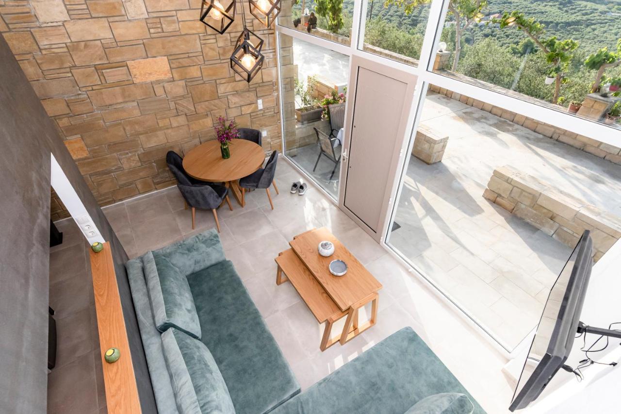 Rikanthos Stone Sea View Apartment Ι Faleliana Экстерьер фото