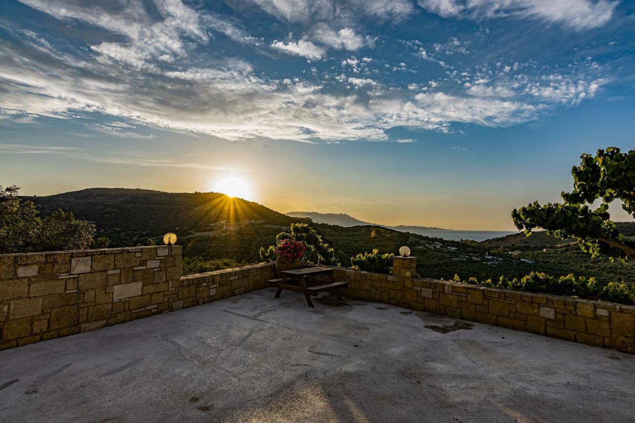 Rikanthos Stone Sea View Apartment Ι Faleliana Экстерьер фото