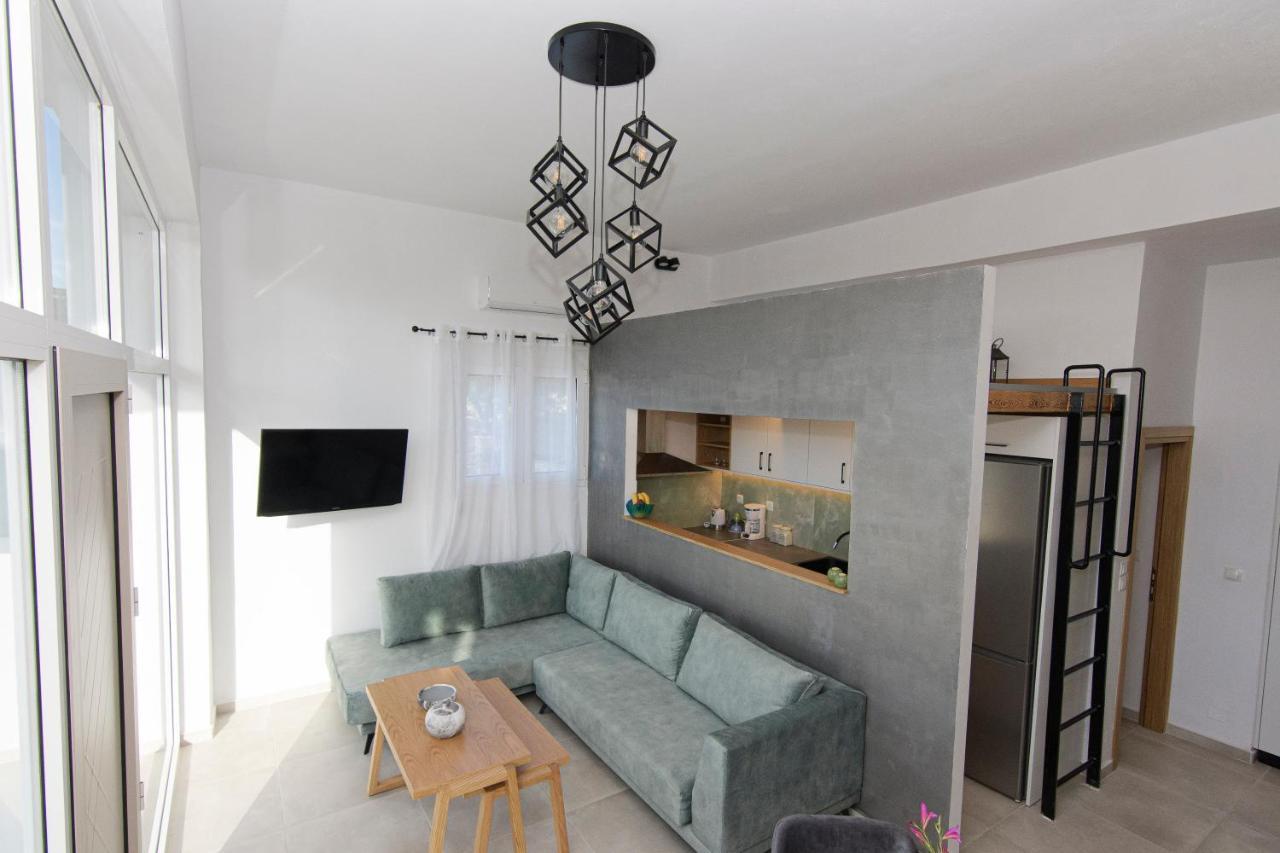 Rikanthos Stone Sea View Apartment Ι Faleliana Экстерьер фото