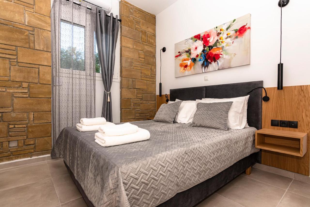Rikanthos Stone Sea View Apartment Ι Faleliana Экстерьер фото